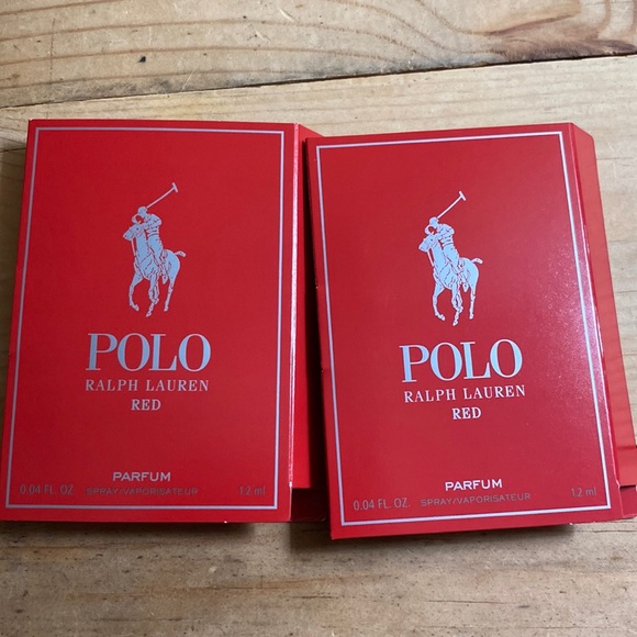 Ralph Lauren Polo Red parfum cologne sample x 2 new - Picture 1 of 3